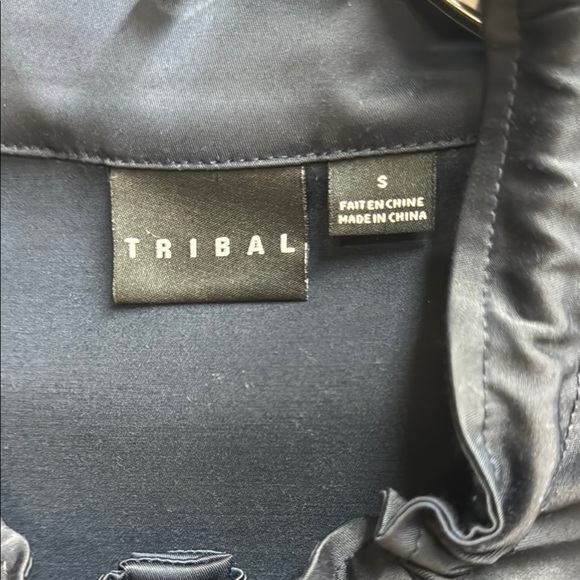 Tribal.   Blue Mini Dress Chic and Versatile - Picture 4 of 9